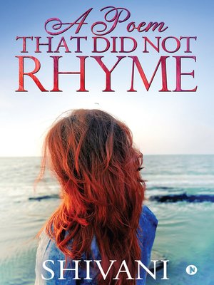 cover image of A Poem That Did Not Rhyme